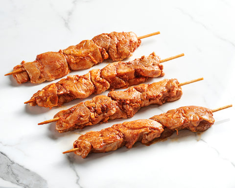 Marinated Baby Chicken Skewers