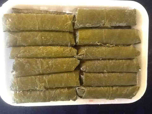 Stuffed Grape Leaves (Yabra) With Meat And Rice