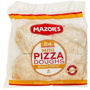 Mazors Whole Wheat Mini Pizza Dough