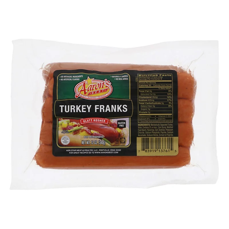 Aarons Turkey Franks