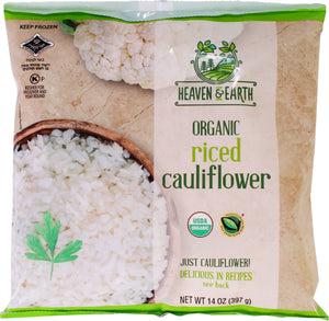 Heaven & Earth Organic Riced Cauliflower