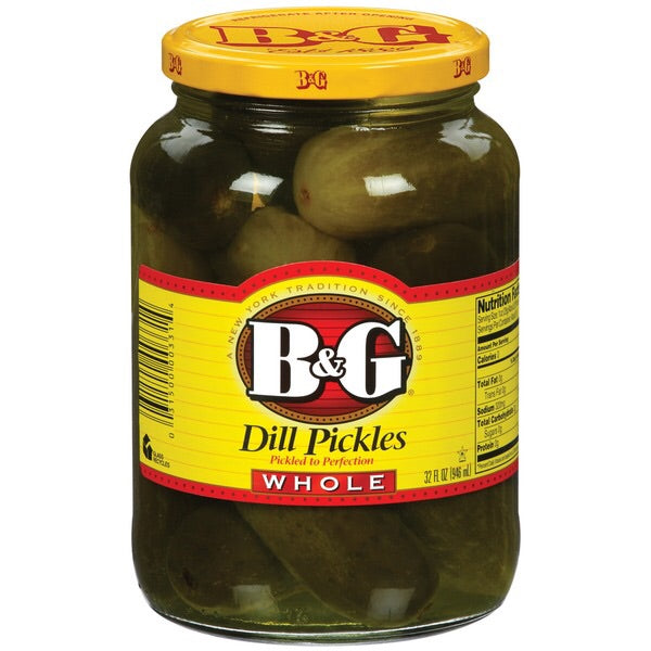 B&G Whole Dill Pickles